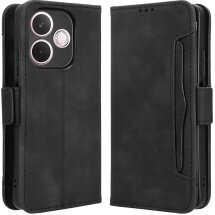 Чехол Deexe Wallet Stand для Oppo A5 Pro (4G/5G) - Black: фото 1 из 7