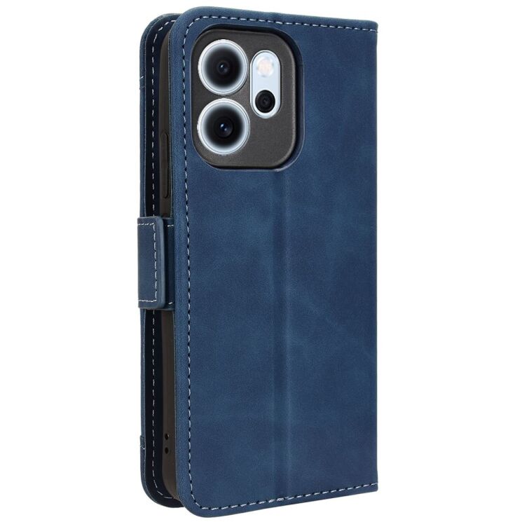 Чохол Deexe Wallet Stand для OPPO Reno 14 F/FS - Blue: фото 7 з 15