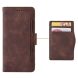 Чехол Deexe Wallet Stand для Realme C75 - Brown (374313Z). Фото 6 из 7