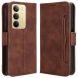 Чехол Deexe Wallet Stand для Realme C75 - Brown (374313Z). Фото 1 из 7