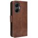 Чехол Deexe Wallet Stand для Xiaomi Poco F7 - Brown (381128Z). Фото 8 из 13