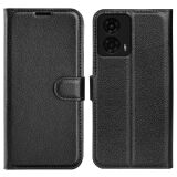 Чохол-книжка Deexe Book Type для Motorola Moto G24 / G04 / G04s / E14 - Black (347824B)