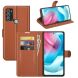 Чехол-книжка Deexe Book Type для Motorola Moto G60s - Brown (291407Z). Фото 1 из 8