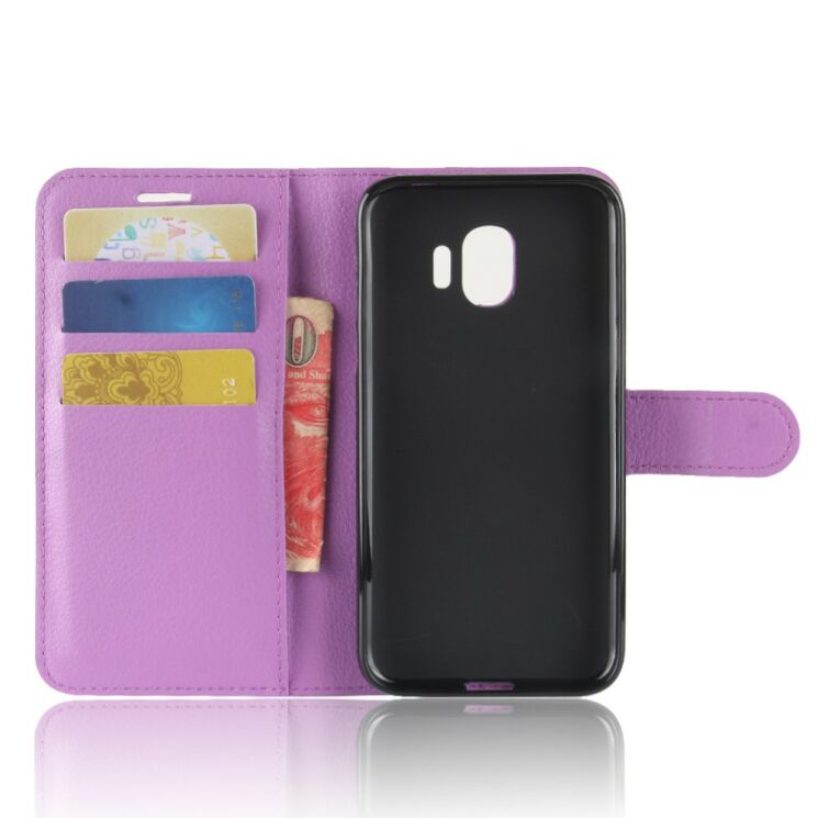 Чехол-книжка Deexe Book Type для Samsung Galaxy J2 Core (J260) - Purple: фото 3 из 6
