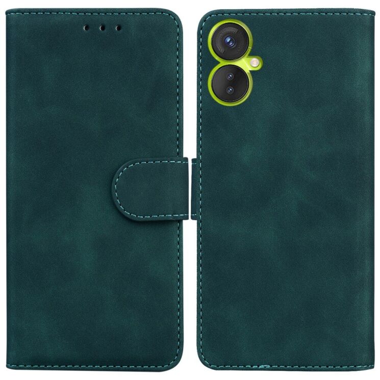 Чехол-книжка Deexe Classic Series для Tecno Spark 9 Pro (KH7n) - Green: фото 1 из 8
