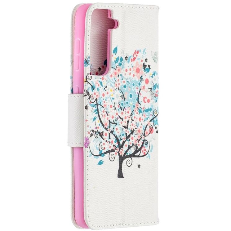 Чехол-книжка Deexe Color Wallet для Samsung Galaxy S21 (G991) - Tree: фото 3 из 9