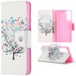 Чехол-книжка Deexe Color Wallet для Samsung Galaxy S21 (G991) - Tree (230438J)