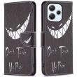 Чехол-книжка Deexe Color Wallet для Xiaomi Redmi 12 - Don't Touch My Phone (329004B)