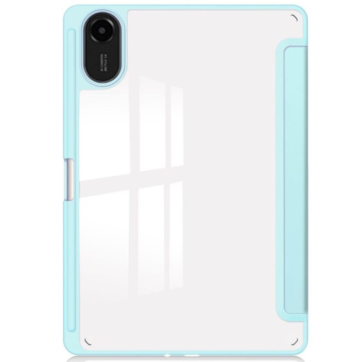 Чехол-книжка Deexe Crystal Back для Xiaomi Redmi Pad 2 - Baby Blue: фото 2 из 8