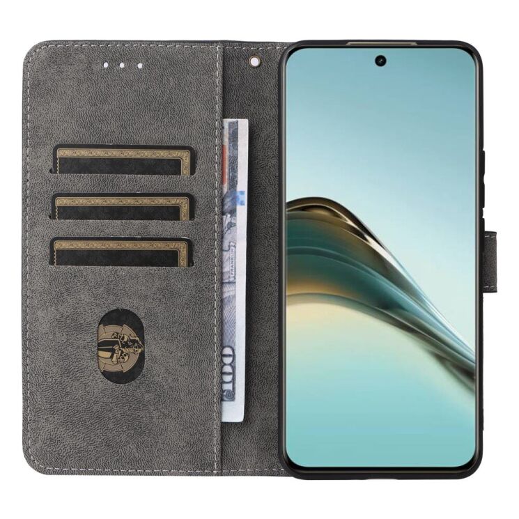 Чехол-книжка Deexe Delta Book для Realme 13 Plus - Black: фото 2 из 7