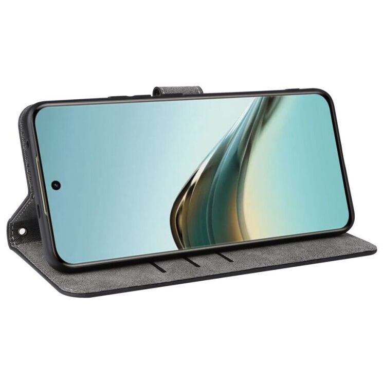 Чехол-книжка Deexe Delta Book для Realme 13 Plus - Black: фото 3 из 7