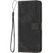 Чехол-книжка Deexe Lines Series для Motorola Moto G15 - Black (372627B). Фото 4 из 11