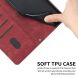 Чехол-книжка Deexe Lines Series для Motorola Moto G15 - Green (372627G). Фото 11 из 11
