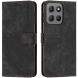 Чехол-книжка Deexe Lines Series для Motorola Moto G15 - Black (372627B). Фото 1 из 11