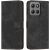 Чехол-книжка Deexe Lines Series для Motorola Moto G15 - Black: фото 1 из 11