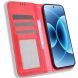 Чохол-книжка Deexe Retro Style для Xiaomi 17 - Red (390631R). Фото 6 з 19