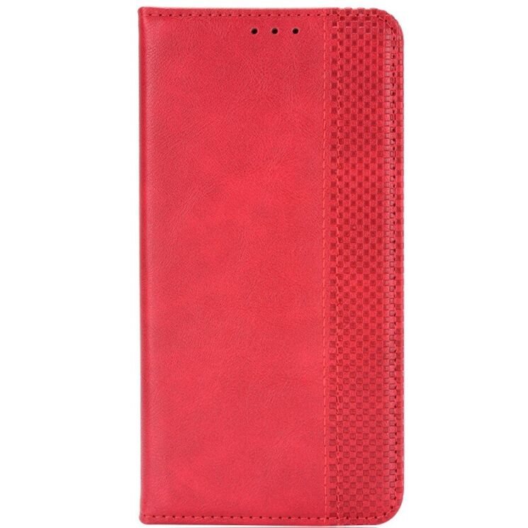 Чехол-книжка Deexe Retro Style для Xiaomi Poco F9 Pro - Red: фото 4 из 19
