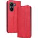 Чохол-книжка Deexe Retro Style для Xiaomi Poco X8 Pro - Red (409000R). Фото 1 з 20
