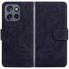 Чехол-книжка Deexe Tiger для Motorola Edge 50 Neo - Black (367137B). Фото 1 из 7