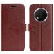 Чехол-книжка Deexe Wallet Style для Honor Magic 7 Lite - Brown (379728Z). Фото 1 из 6