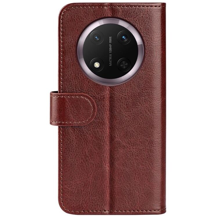 Чехол-книжка Deexe Wallet Style для Honor Magic 7 Lite - Brown: фото 5 из 6