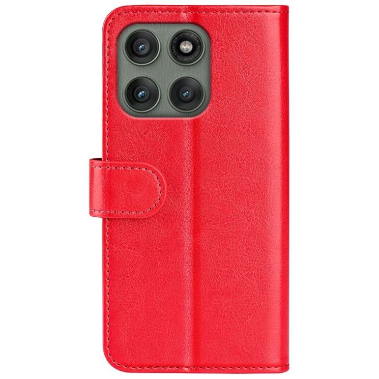 Чохол-книжка Deexe Wallet Style для Motorola Edge 60 Pro - Red: фото 5 з 9