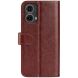 Чехол-книжка Deexe Wallet Style для Motorola Moto G85 - Brown (357015Z). Фото 5 из 6