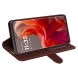 Чехол-книжка Deexe Wallet Style для Motorola Moto G85 - Brown (357015Z). Фото 3 из 6
