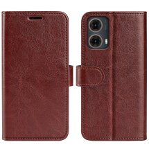 Чехол-книжка Deexe Wallet Style для Motorola Moto G85 - Brown: фото 1 из 6