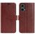 Чехол-книжка Deexe Wallet Style для Motorola Moto G85 - Brown: фото 1 из 6