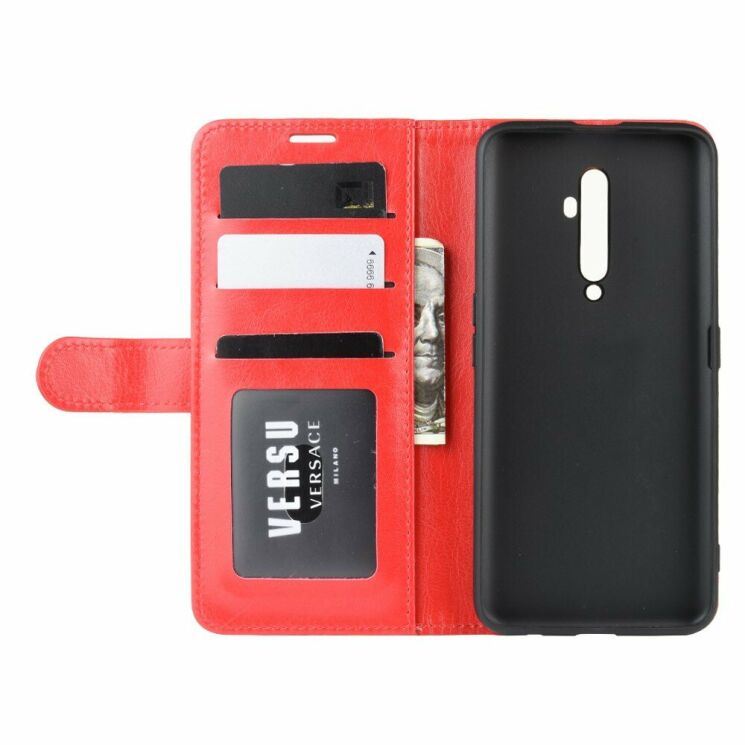 Чехол-книжка Deexe Wallet Style для OPPO Reno 2Z - Red: фото 5 из 8