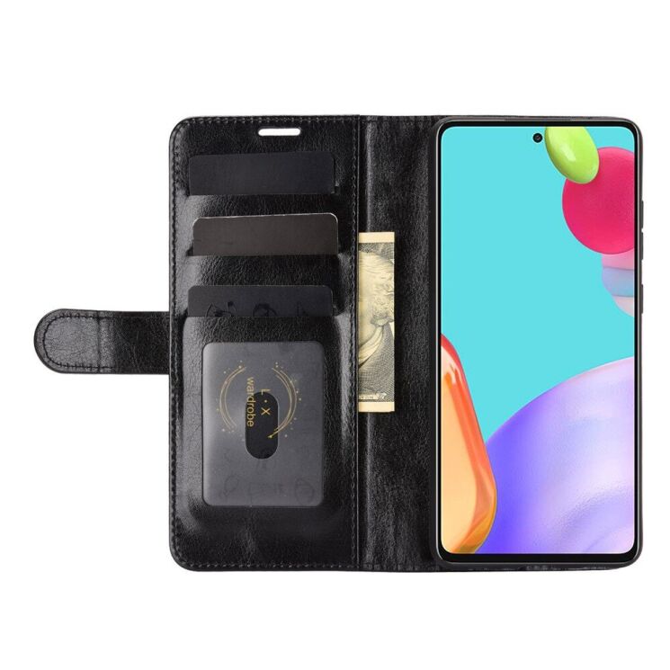 Чехол-книжка Deexe Wallet Style для Samsung Galaxy A52 (A525) / A52s (A528) - Black: фото 7 из 8
