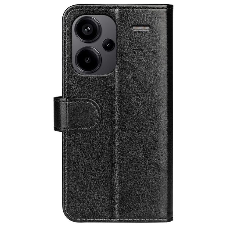 Чехол-книжка Deexe Wallet Style для Xiaomi Redmi Note 13 Pro+ - Black: фото 5 из 5