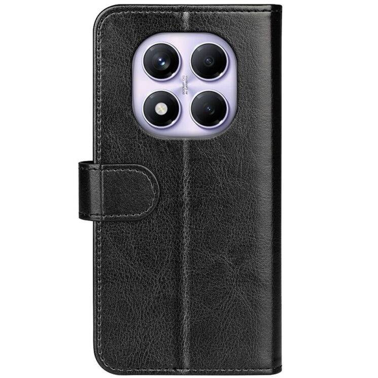 Чехол-книжка Deexe Wallet Style для Xiaomi Redmi Note 14 Pro - Black: фото 6 из 8