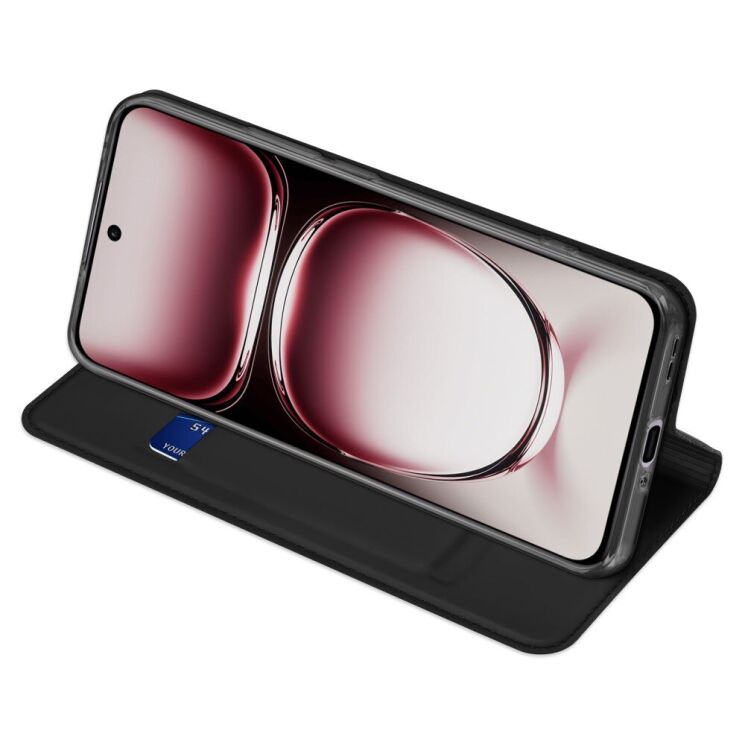 Чохол-книжка DUX DUCIS Skin Pro для OPPO Reno 12 Pro - Black: фото 2 з 15