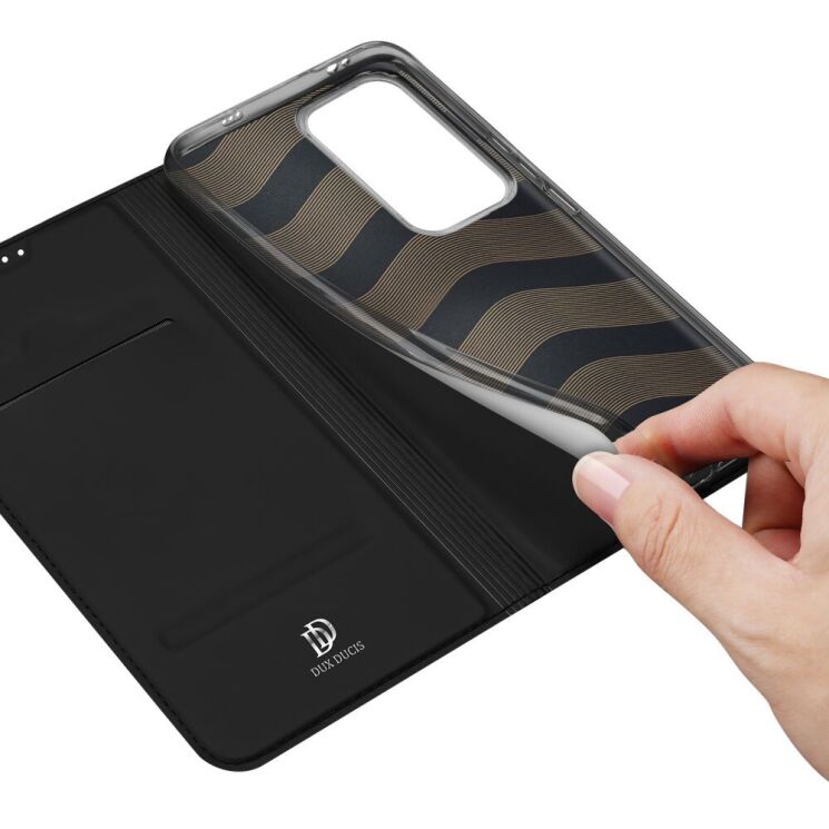 Чехол-книжка DUX DUCIS Skin Pro для OPPO Reno 12 Pro - Blue: фото 7 из 15