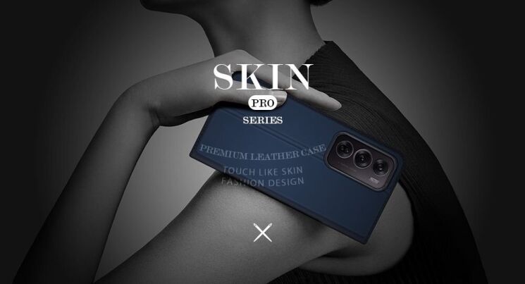 Чехол-книжка DUX DUCIS Skin Pro для OPPO Reno 12 Pro - Blue: фото 12 из 15