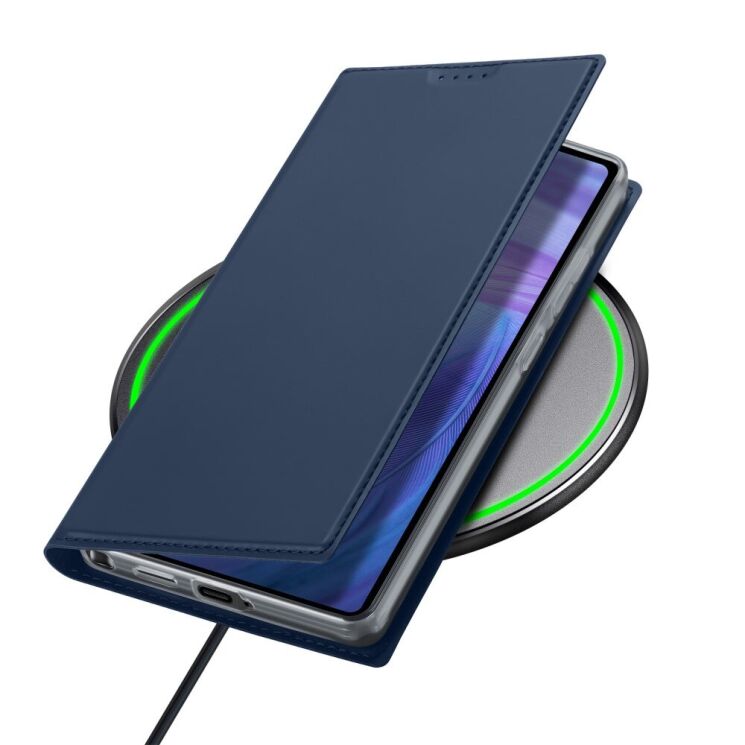 Чехол-книжка DUX DUCIS Skin Pro для Samsung Galaxy S25 Ultra (S938) - Blue: фото 3 из 11