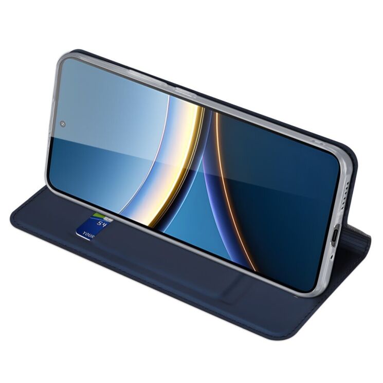 Чохол-книжка DUX DUCIS Skin Pro для Xiaomi Poco F7 Pro - Blue: фото 3 з 10