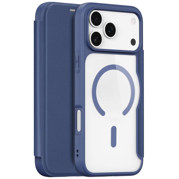 Чохол-книжка DUX DUCIS Skin X Pro Magnetic для Apple iPhone 17 Pro Max - Blue: фото 1 з 12