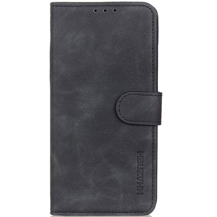 Чохол-книжка KHAZNEH Retro Wallet для Motorola Moto G85 - Black: фото 4 з 9