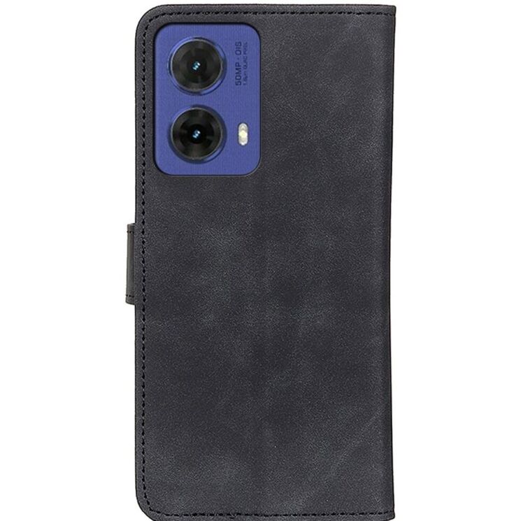 Чохол-книжка KHAZNEH Retro Wallet для Motorola Moto G85 - Black: фото 5 з 9