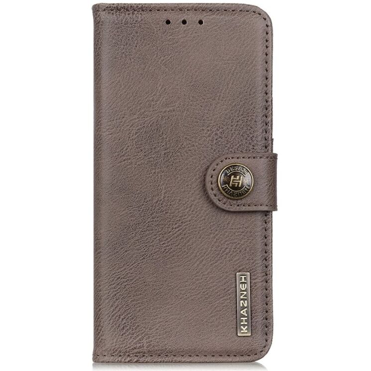 Чехол-книжка KHAZNEH Wallet Cover для Apple iPhone 16e - Khaki: фото 2 из 9
