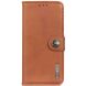 Чехол-книжка с застежкой KHAZNEH Wallet Cover для Motorola Moto G200 - Brown (293415Z). Фото 2 из 8