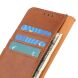 Чехол-книжка с застежкой KHAZNEH Wallet Cover для Motorola Moto G200 - Brown (293415Z). Фото 7 из 8