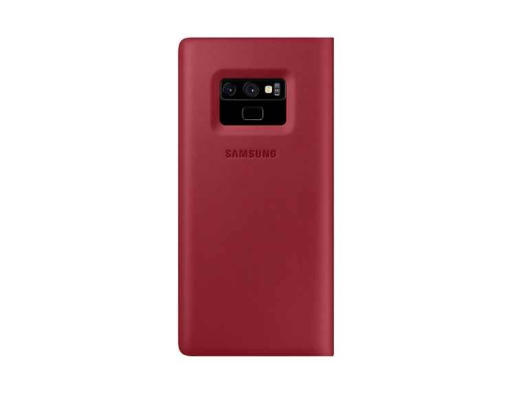 Чехол-книжка Leather Wallet Cover для Samsung Note 9 (N960) EF-WN960LREGRU - Red: фото 4 из 10