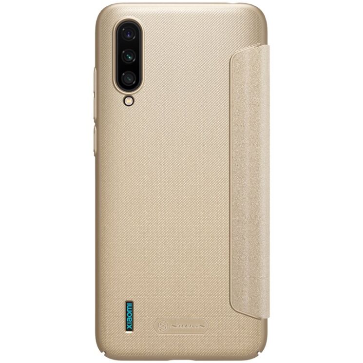 Чохол-книжка NILLKIN Sparkle Series для Xiaomi Mi 9 Lite / Mi CC9 - Gold: фото 2 з 16