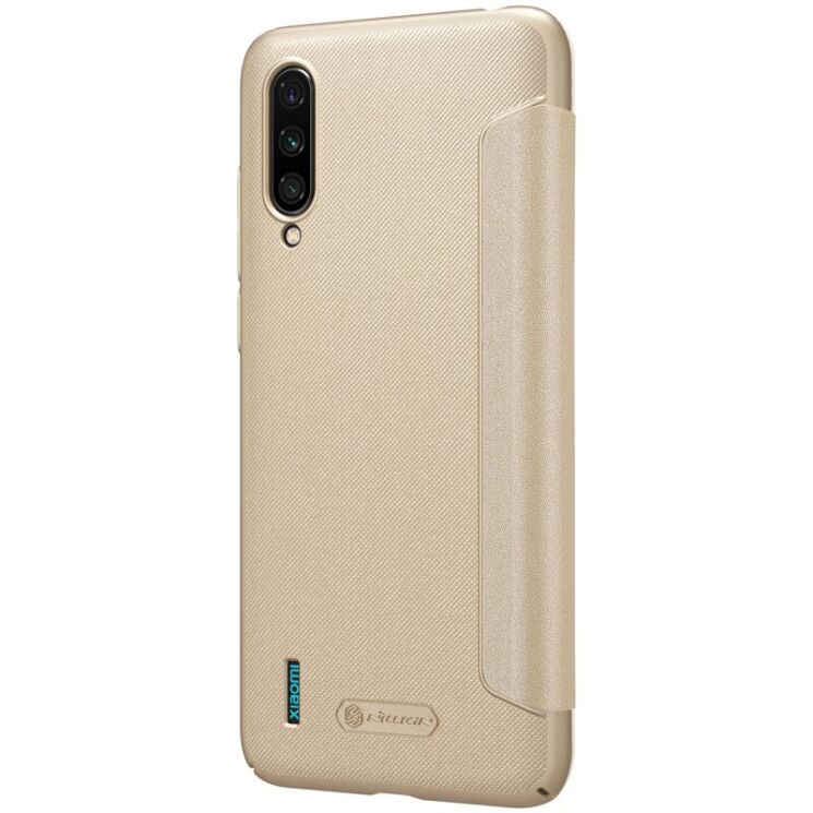 Чохол-книжка NILLKIN Sparkle Series для Xiaomi Mi 9 Lite / Mi CC9 - Gold: фото 3 з 16