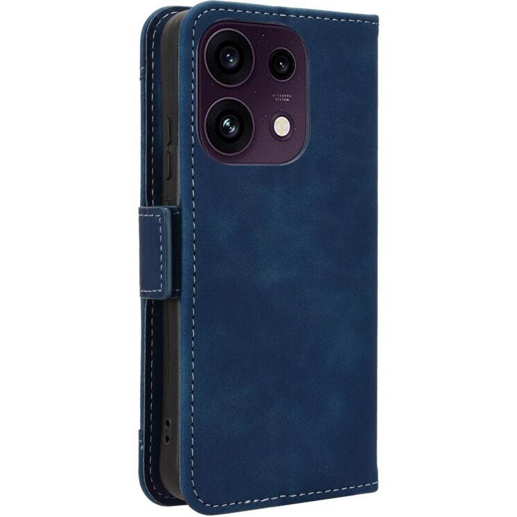 Чехол-книжка с карманами Deexe Wallet Stand для OPPO Reno 16 F/FS - Blue (413401L) Чехол-книжка с карманами Deexe Wallet Stand для OPPO Reno 16 F/FS - Blue: фото 6 из 15