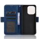 Чехол-книжка с карманами Deexe Wallet Stand для OPPO Reno 16 F/FS - Blue (413401L). Фото 3 из 15